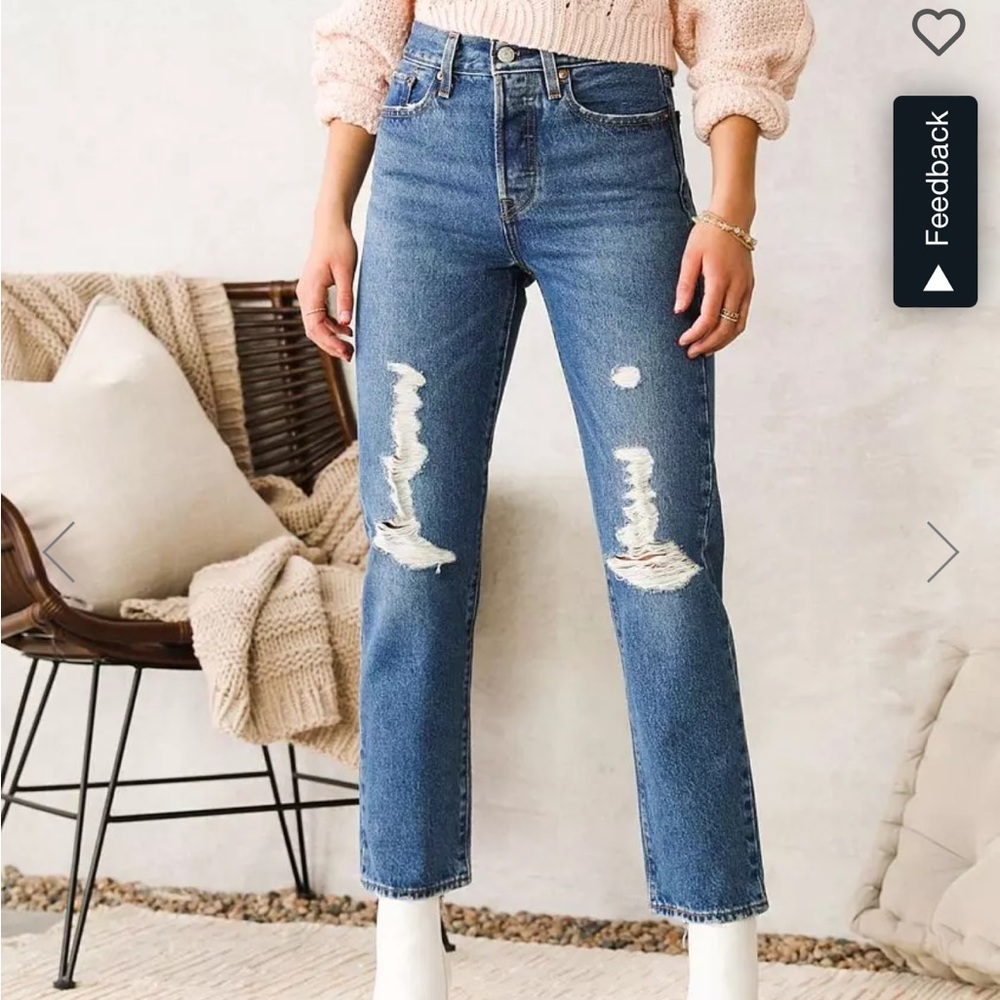 Levis wedgie fit jeans
